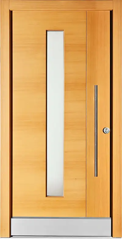 Holzhaustüre hell H111 von Rubner