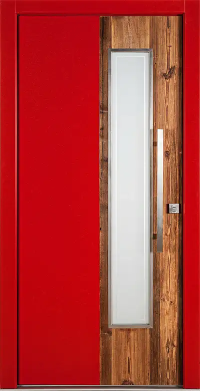 Altholztuer H136 rot Altholztuer H136 rot